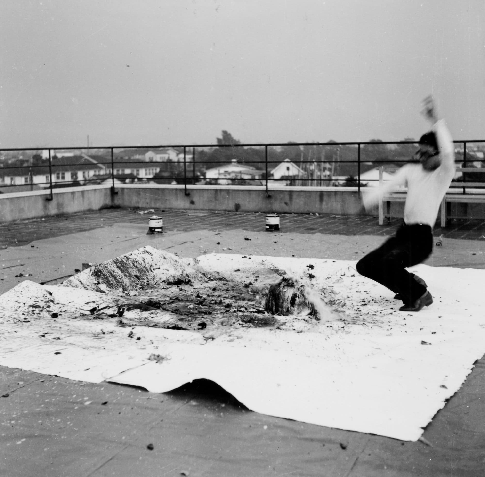 Shattering the Brush: Shimamoto and Nitsch